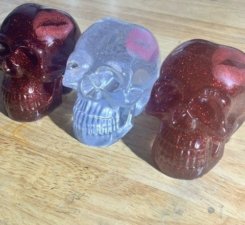 Custom Epoxy Skull