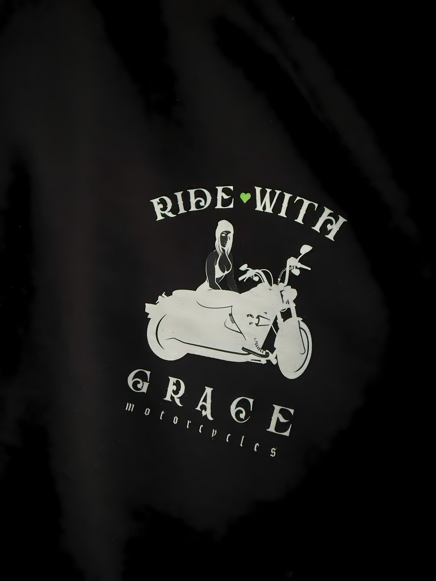 White Logo on Black