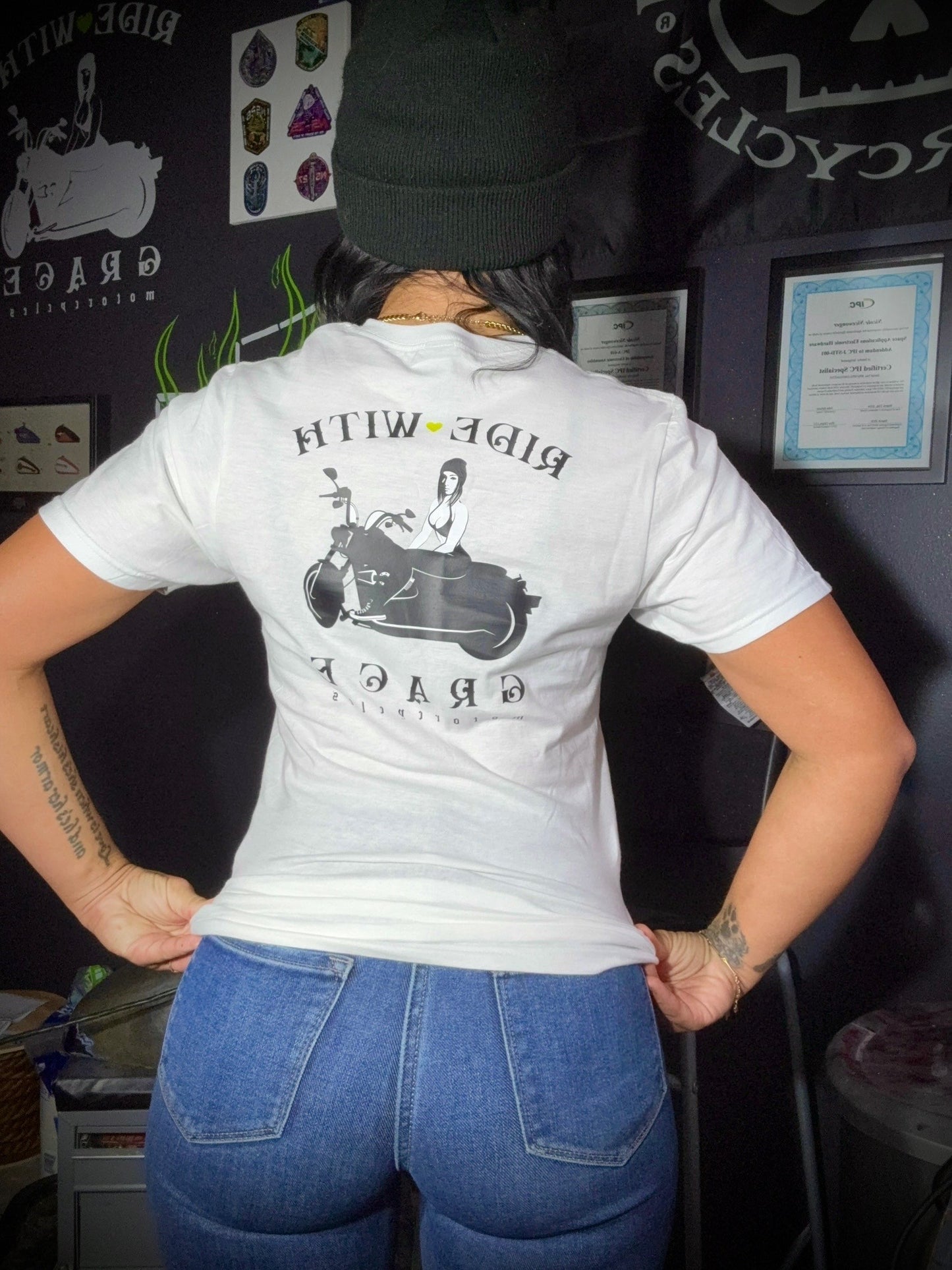 Ride With Grace Shop T-Shirt