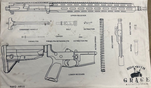 AR-15 Gun Cleaning Mat