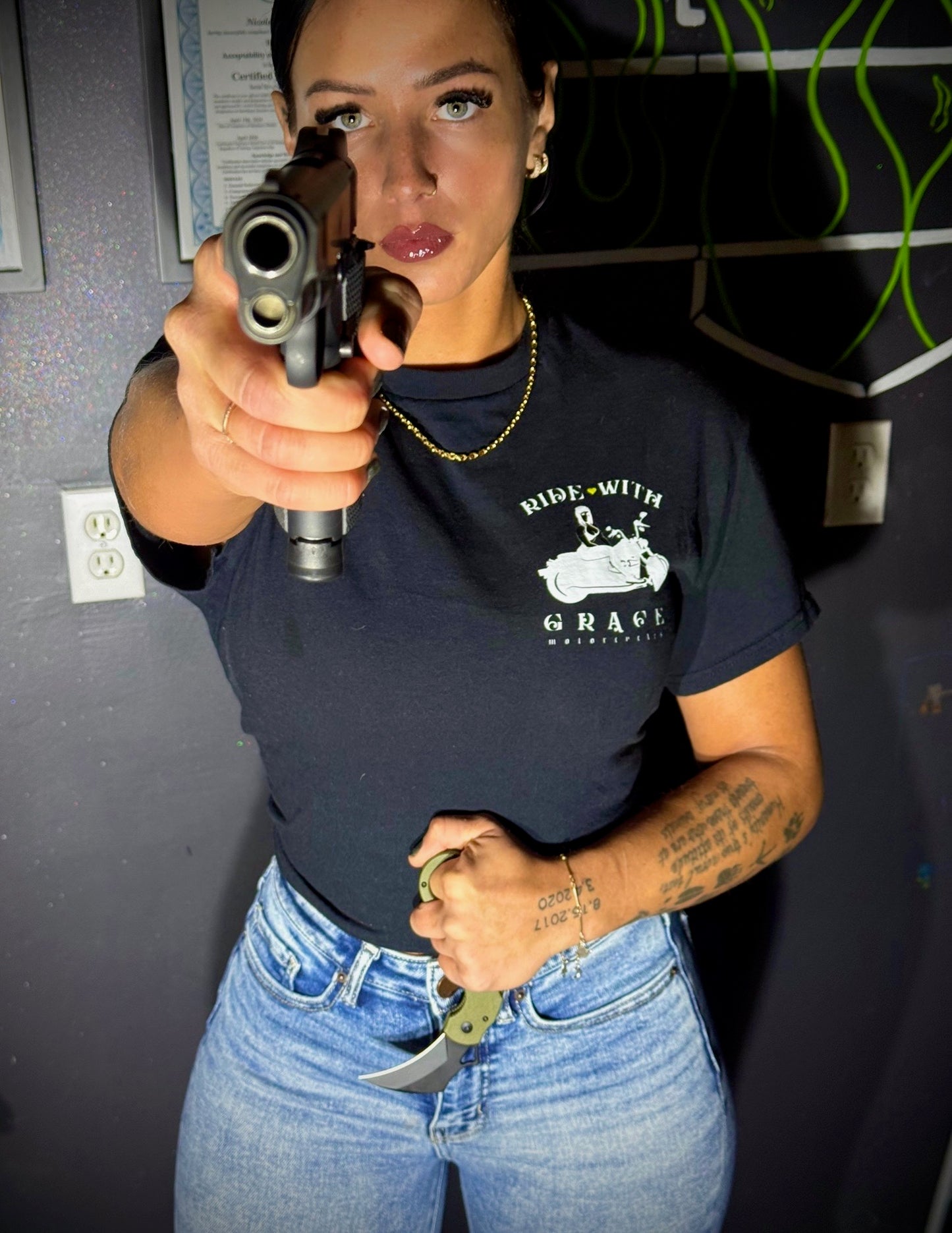 Ride With Grace Shop T-Shirt