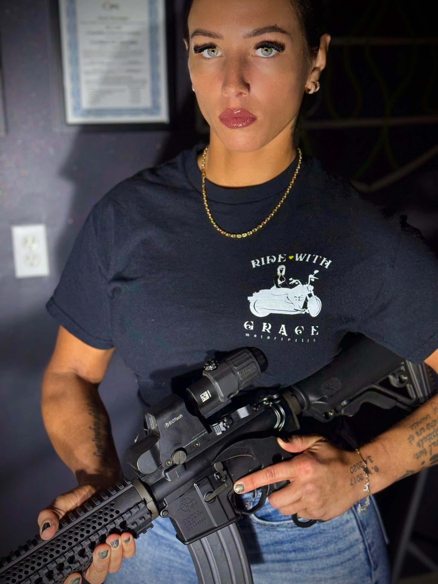Ride With Grace Shop T-Shirt